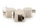 CAT 6A Keystone module afgeschermd gereedschapsloze montageaansluiting