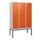 locker,HxBxD 1950x1200x500mm,3vak,vak B 400mm,cil.-slot,voetonderstel