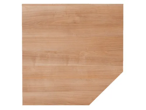 koppelelement voor bureau,BxD 1200x1200mm,blad notenboom,hoekig