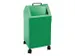conteneur de tri sélectif,coupe-feu,1x45l,HxlxP 710x330x310mm