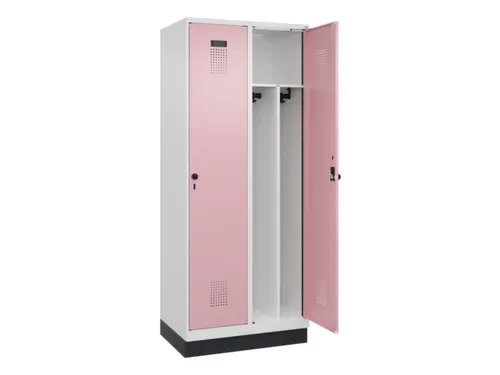 locker voor scheiding van kleding,HxBxD 1950x800x500mm,2vak