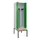 PBM-locker met bank,HxBxD 2120x600x815mm,2vak,vak B 300mm