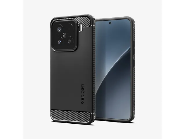 Spigen Case ACS08859 Xiaomi 15 Rugged Armor Mat Zwart