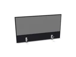 opzetpaneel,v. bureau,aanbouw achter,B 1000mm,CC-zwart,BN8078-grijs