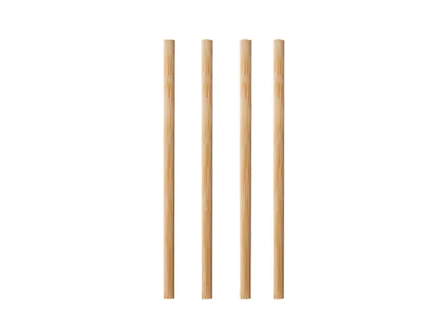 Roerstaafje Papstar 110x3mm bamboe 1000 stuks
