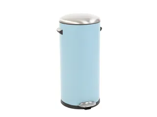 Pedaalemmer Belle Deluxe 30 Liter Licht Blauw - 1