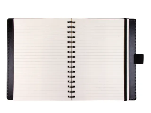 Notitieboek Multo Hannibal A5 kunstleder zwart
