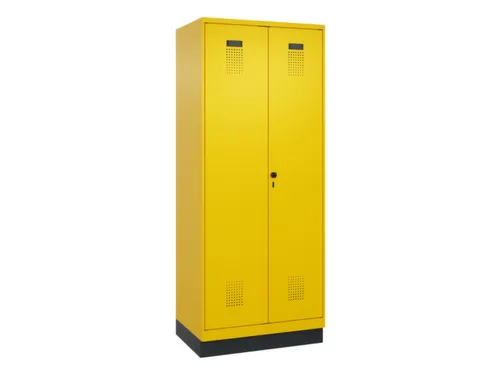 PBM-locker,HxBxD 1950x800x500mm,2vak,vak B 400mm,draaigrendel