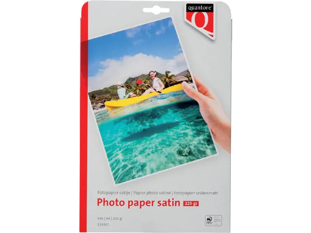 Fotopapier Quantore A4 230 Gram Mat Satijn 50vel