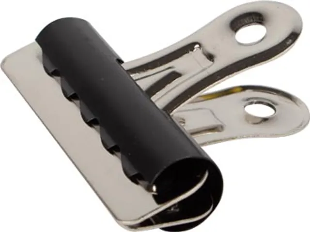 Papierklem Strong Grip Clip Zwart 51mm Doos 10 Stuks