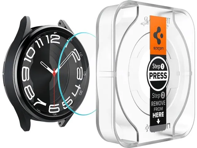 Spigen Screenprotector Galaxy Watch 6 43mm Glas.tR EZ Fit 2x