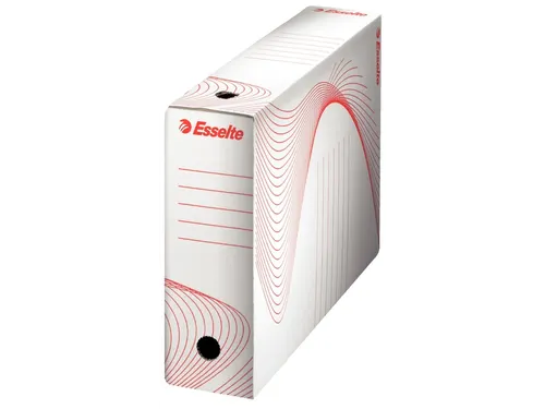 Archiefdoos Esselte Boxycolor 80mm 352x250mm wit