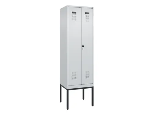 locker voor scheiding van kleding,HxBxD 2120x600x500mm,2vak