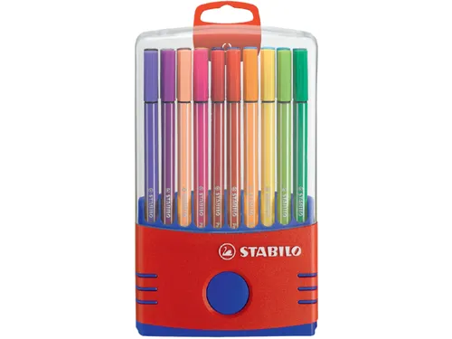 Viltstift Stabilo 68 Colorparade 20Stuks Assorti