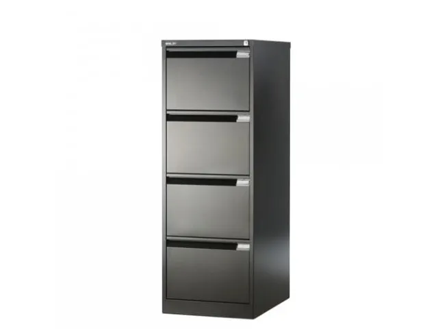 Hangmappenkast Premium 4 Laden Zwart