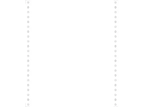 Exacompta Computerpapier 62511E 24 cm x 11 inch 70 g/m² Wit