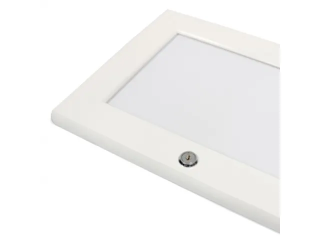 Posterlijst Seco A3 Perspex wit afsluitbaar