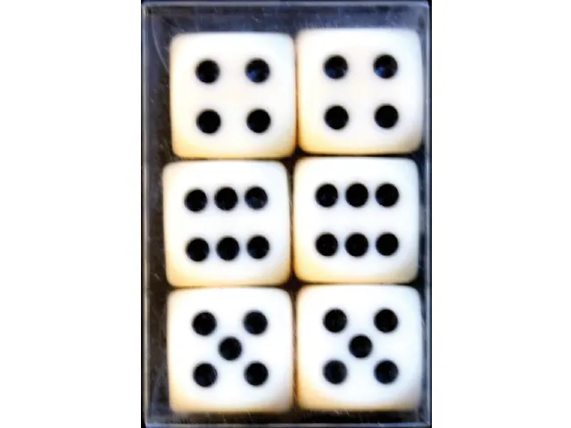 Dobbelstenen 6 stuks