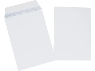 Enveloppen 90 gram 162x229mm met strip zonder venster500 stuks - 1