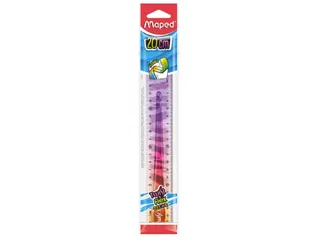 Liniaal Maped Twist 'n Flex Decor Animals 20cm display à 20 stuks ass - 4