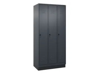 locker voor scheiding van kleding,HxBxD 1950x900x500mm,3vak - 1