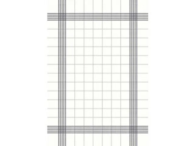 Extra Large Towel 38x54cm Wit/zwart 250 stuks