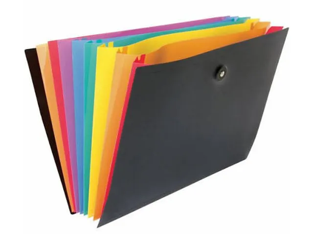 Rainbow Class voorordner liggend model met 8 vakken