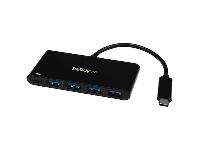 4 Port USB-C Hub met 4 x USB Type-A (USB 3.0 SuperSpeed