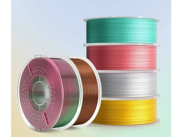 PLA SILK 1,75mm SILVER GREY 1kg