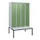 locker met bank,HxBxD 1950x1200x815mm,4vak,vak B 300mm,cil.-slot