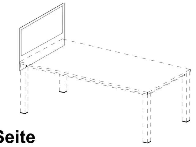panneau de rehausse,p. table de bureau,MS-gris foncé,BN2036-marron