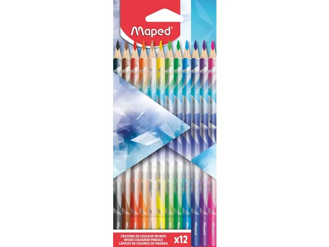 Kleurpotlood Maped Arctic Vibes set à 12 kleuren