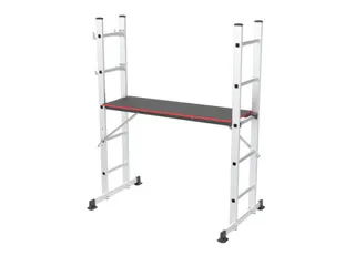 laddersteiger,2x5,sporten,balk L 0,87m,geëloxeerd - 1