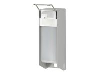 Zeep Desinfectiemiddeldispenser 500ml aluminium korte beugel