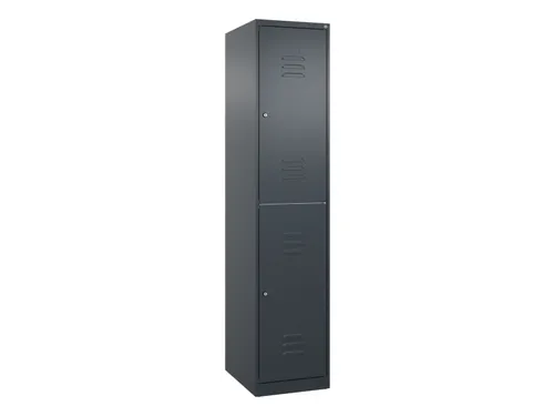 dubbeldekse locker,HxBxD 1850x400x500mm,1x2vak.,vak B 400mm