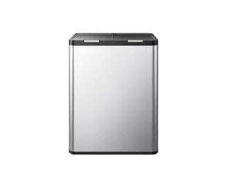 Essential Touch Recycler 2 Afvalemmer 30+30 liter Mat RVS - 2