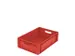 Euronorm Stapelkrat Pp 170x600x400mm Wanden/bodem Gesloten Rood 34l