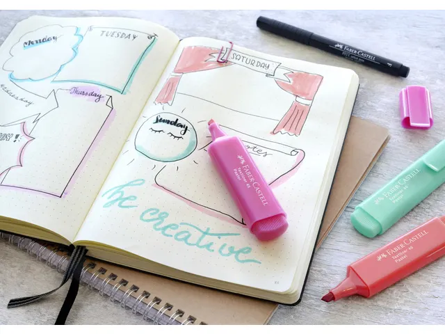 Markeerstift Faber-Castell 1546 pastel roze