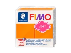 Boetseerklei Fimo soft 57 gram mandarijn