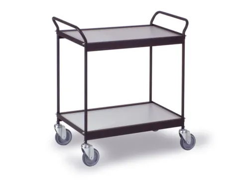 Universele Wagen 150kg Laadvl. Lxb 785x420mm 2 Etages Diepzwart