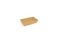 Biodore A13 bakje bruin 130x75x35 golfpapier FSC 385st