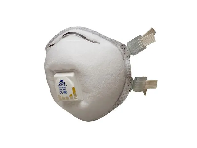 Masque antipoussière 9925 à 10 EA