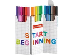 Pen 68 viltstift geassorteerde kleuren deskset