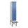 locker met bank,HxBxD 2120x400x815mm,1vak,vak B 400mm,draaigrendel