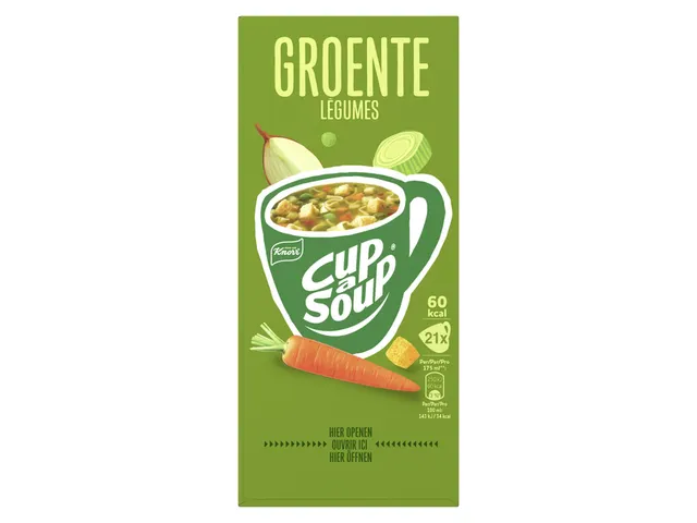 Cup a Soup Knorr groente Soep 175ml doos 21 stuks