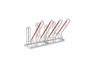 fietsbeugel,L 1400mm,4instelplaatsen,gebruik eenzijdig,vuurverzinkt - 1