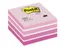 Memoblok 3M Post-it 2028 76x76mm kubus pastel roze
