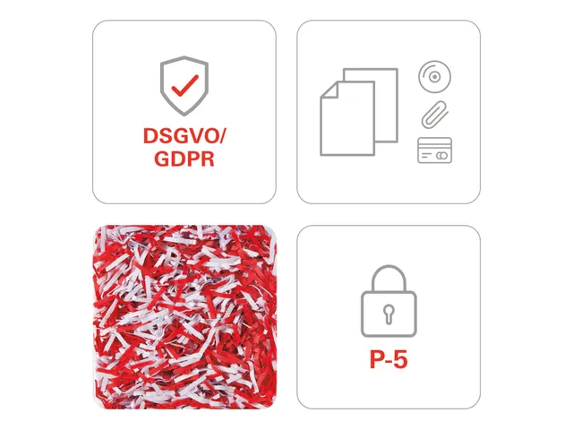 Datavernietiger Hsm Securio P36i Snippers 1,9x15mm P-5