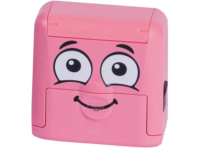 Tampon textile Colop Marky personnalisable rose