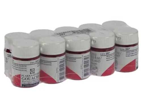 plakkaatverf Extra Fijn flacon van 16 ml, permanentroze (magenta